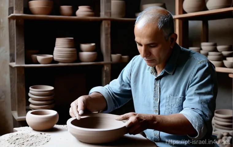 이스라엘에서의 예술 치료 프로그램 - **Prompt:** A vibrant, sun-drenched art therapy studio in Israel. A young child, approximately 7 yea...