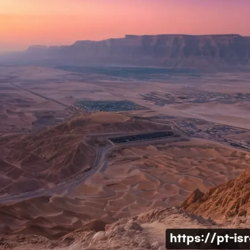이스라엘 고대 유적지  마사다 - **Awe-Inspiring Masada Sunrise Ascent:** A wide-angle shot capturing the dramatic moment of sunrise ...